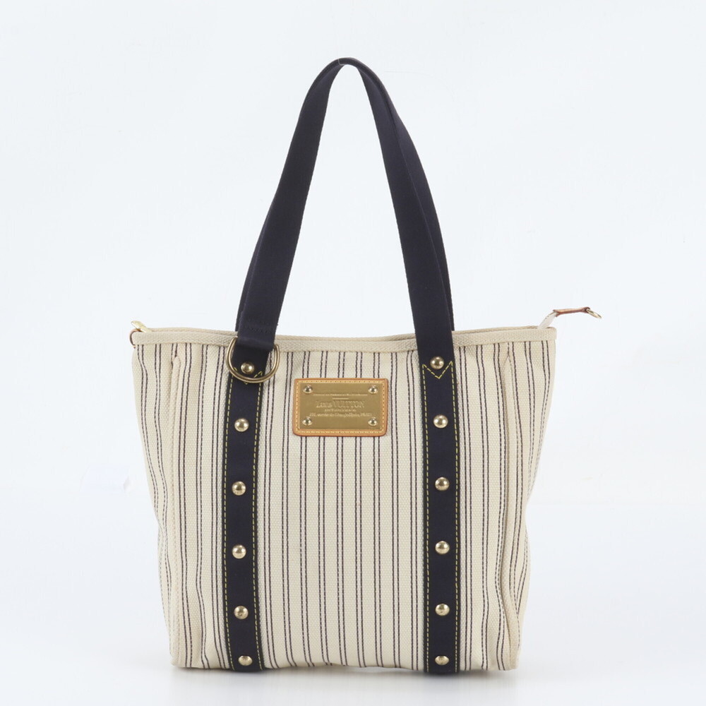 Louis Vuitton Antigua Cabas MM M40132 Leather Tote Bag Shoulder Handbag for W...